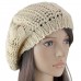  Cute Beret Braided Baggy Knit Crochet Beanie Hat Ski Cap Winter Warm Cap  eb-17543573